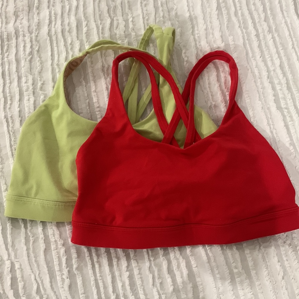 Set of Lululemon Energy Sports Bras